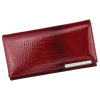 Gregorio GF107 Červená dámska peňaženka z prírodnej kože Horizontálna stredná veľkosť Gregorio GF107 Červená dámska peňaženka z prírodnej kože Horizontálna stredná veľkosť
