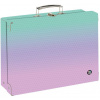 Oxybag Kufrík lamino hranatý A4 OXY NEXT Ombre Pink Oxybag Kufrík lamino hranatý A4 OXY NEXT Ombre Pink