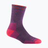 Dámske ponožky Darn Tough Hiker Micro Crew plum heather Dámske ponožky Darn Tough Hiker Micro Crew plum heather