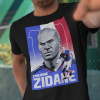Tričko s potlačou ZINEDINE ZIDAN Dámsky Čierna 3XL Tričko s potlačou ZINEDINE ZIDAN Dámsky Čierna 3XL