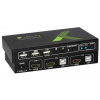 Techly KVM HDMI/USB 2x1 z audio Techly KVM HDMI/USB 2x1 z audio