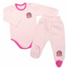 G-baby 2-dielna sada body dl. rukáv polodupačky Pony Farm ružová G-baby 2-dielna sada body dl. rukáv polodupačky Pony Farm ružová