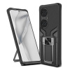 Kryt Magnetic Holder Armor na Huawei P50 Pro - Čierna Kryt Magnetic Holder Armor na Huawei P50 Pro - Čierna
