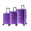 Cestovné kufre set 3ks Gladiator MAGIC S,M,L 209 L fialová Cestovné kufre set 3ks Gladiator MAGIC S,M,L 209 L fialová