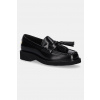 Kožené mokasíny Tommy Hilfiger TASSEL SQUARISH TOE LTHR LOAFER FW0FW08749 čierna EUR 38 Kožené mokasíny Tommy Hilfiger TASSEL SQUARISH TOE LTHR LOAFER FW0FW08749 čierna EUR 38