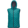 CERVA NEURUM / Perová zimná vesta s kapucňou - petrolejová XXXL CERVA NEURUM / Perová zimná vesta s kapucňou - petrolejová XXXL