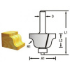 MAKITA Profilová fréza s ložiskom stopka 8 mm, 28,6 x 13 x 55 mm D-48751 MAKITA Profilová fréza s ložiskom stopka 8 mm, 28,6 x 13 x 55 mm D-48751