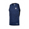 PitBull West Coast - Pánský Tank Top Performance SMALL LOGO tmavě modrý melír L PitBull West Coast - Pánský Tank Top Performance SMALL LOGO tmavě modrý melír L