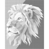 ZUTY Bodkovanie - FAREBNÝ LEV MODERNÝ ŠTÝL Rámovanie: vypnuté plátno na rám, Rozmer: 80x100 cm ZUTY Bodkovanie - FAREBNÝ LEV MODERNÝ ŠTÝL Rámovanie: vypnuté plátno na rám, Rozmer: 80x100 cm