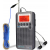 Retekess TR105 Prenosné letecké rádio, krátkovlnné, FM AM SW CB AIR VHF Retekess TR105 Prenosné letecké rádio, krátkovlnné, FM AM SW CB AIR VHF