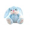 Wiky Králík plyšový modrý 23 cm Wiky Králík plyšový modrý 23 cm