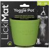 LickiMat Yoggie Pot 9,5 x 9 cm lízací kelímok 9,5 x 9 cm svetlozelený LickiMat Yoggie Pot 9,5 x 9 cm lízací kelímok 9,5 x 9 cm svetlozelený