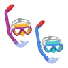 Okuliare Bestway® 24023, Dominator Snorkel Mask, mix farieb, plavecké, na potápanie, do vody Okuliare Bestway® 24023, Dominator Snorkel Mask, mix farieb, plavecké, na potápanie, do vody