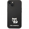 Púzdro Karl Lagerfeld Liquid Silicone Choupette iPhone 14 Plus čierne Púzdro Karl Lagerfeld Liquid Silicone Choupette iPhone 14 Plus čierne