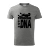 Swimming is in my DNA - Tričko detské bavlnené - 146 cm/10 rokov ( Tmavosivý melír ) Swimming is in my DNA - Tričko detské bavlnené - 146 cm/10 rokov ( Tmavosivý melír )