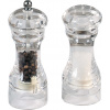 Kesper mlynček na korenie a soľnička priehľadný akryl 14 cm Kesper mlynček na korenie a soľnička priehľadný akryl 14 cm