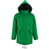 SOL´S ROBYN / Pánska parka - kelly green M SOL´S ROBYN / Pánska parka - kelly green M
