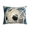 XPOSE® Mikroplyšová obliečka na vankúš FUTBAL - modrá 70x90 cm, Mikroplyš XPOSE® Mikroplyšová obliečka na vankúš FUTBAL - modrá 70x90 cm, Mikroplyš