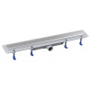 Polysan Sprchový žlab FLISE 81 cm plast nerez 73681 Polysan Sprchový žlab FLISE 81 cm plast nerez 73681