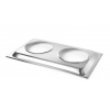 Hendi Nadstavba pre 2 bain-marie nádoby, nadstavba, GN 1/1, 530x325x(H)30mm Hendi Nadstavba pre 2 bain-marie nádoby, nadstavba, GN 1/1, 530x325x(H)30mm