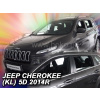 Deflektory komplet 4 ks pre JEEP Cherokee, 2014-22 Deflektory komplet 4 ks pre JEEP Cherokee, 2014-22