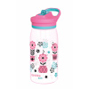 Quokka Plastová láhev s pítkem Glow Kids Melodic Flowers 580 ml Quokka Plastová láhev s pítkem Glow Kids Melodic Flowers 580 ml