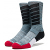ponožky HUF PERFORMANCE CREW BLACK universal ponožky HUF PERFORMANCE CREW BLACK universal