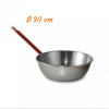 Oceľová hlboká paella panvica s rukoväťou 30 cm GARCIMA Oceľová hlboká paella panvica s rukoväťou 30 cm GARCIMA