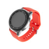 FIXED Silicone Strap for Smartwatch 20mm wide, red FIXSST-20MM-RD
