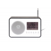 Budík a FM rádio Karlsson KA6036BK, 13cm Budík a FM rádio Karlsson KA6036BK, 13cm