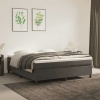 zahrada-XL Posteľný rám boxspring s matracom tmavosivý 180x200 cm zamat 3144694 zahrada-XL Posteľný rám boxspring s matracom tmavosivý 180x200 cm zamat 3144694