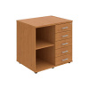 OFFICE PRO s.r.o. HOBIS skriňa stolová pravá s policou a zásuvkami - SPRZ 80 60 P P, roky pozdĺž, jelša OFFICE PRO s.r.o. HOBIS skriňa stolová pravá s policou a zásuvkami - SPRZ 80 60 P P, roky pozdĺž, jelša