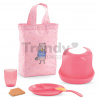 Jedálenská súprava s taškou a podbradníkom Meal Set Mon Grand Poupon Corolle s doplnkami pre 36-42 cm bábiku od 24 mes CO140690 Jedálenská súprava s taškou a podbradníkom Meal Set Mon Grand Poupon Corolle s doplnkami pre 36-42 cm bábiku od 24 mes CO140690