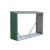 Prístrešok na drevo G21 WOH 181 - 242 x 75 cm, zelený Prístrešok na drevo G21 WOH 181 - 242 x 75 cm, zelený