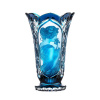 Bohemia Crystal Ručne brúsená váza Primrose Feather Azur 305mm Bohemia Crystal Ručne brúsená váza Primrose Feather Azur 305mm