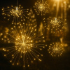 LED ohňostroj vonkajší 640 LED / 5 m / 10 svetiel s programami + ovládač + časovač + háčiky na zavesenie bílá studená LED ohňostroj vonkajší 640 LED / 5 m / 10 svetiel s programami + ovládač + časovač + háčiky na zavesenie bílá studená