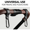 Hauck Pushchair Hooks Black Hauck Pushchair Hooks Black