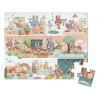 Janod Puzzle v kufríku 24ks: Môj deň Janod Puzzle v kufríku 24ks: Môj deň