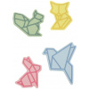 Sizzix 663319 Rezacia šablóna Origami zvieratá 8 ks Sizzix 663319 Rezacia šablóna Origami zvieratá 8 ks