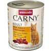 Animonda CARNY cat Adult hovädzie kura a kačacie srdiečka 800 g Animonda CARNY cat Adult hovädzie kura a kačacie srdiečka 800 g
