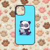Medvedíky - Working Panda - iPhone obal Medvedíky - Working Panda - iPhone obal