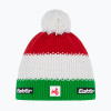 Detská zimná čiapka Eisbar Stan Pompon SA electric/white/ketchup Detská zimná čiapka Eisbar Stan Pompon SA electric/white/ketchup