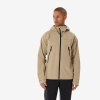 QUECHUA Pánska nepremokavá turistická bunda MH500 béžová 2XL QUECHUA Pánska nepremokavá turistická bunda MH500 béžová 2XL