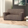 Bielastické poťahy COSTINA oriešková dvojkreslo (š. 120 - 160 cm) Doprava zadarmo Bielastické poťahy COSTINA oriešková dvojkreslo (š. 120 - 160 cm) Doprava zadarmo
