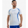RUNNING SHIRT tričko biela-azúrová modrá S RUNNING SHIRT tričko biela-azúrová modrá S