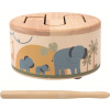 2Kids Toys Drevený bubienok Safari 2Kids Toys Drevený bubienok Safari