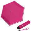 Knirps Rookie Flamingo Reflective dámsky skladací dáždnik Knirps Knirps Rookie Flamingo Reflective dámsky skladací dáždnik Knirps