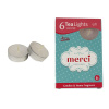 Morex Svíčka čajová MERCI 6ks MSC-TL1035 - dia 3,7 x 1,8 cm Morex Svíčka čajová MERCI 6ks MSC-TL1035 - dia 3,7 x 1,8 cm