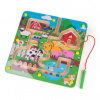 Bigjigs Toys Magnetické bludisko Farma Bigjigs Toys Magnetické bludisko Farma