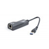 Gembird adaptér - USB 3.0 (M) / RJ45 (F) Gigabit LAN, káblik 15cm, čierny NIC-U3-02 Gembird adaptér - USB 3.0 (M) / RJ45 (F) Gigabit LAN, káblik 15cm, čierny NIC-U3-02